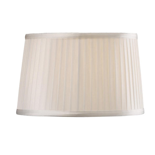 Diyas ILS31210 Willow Fabric Shade White 260/300mm x 190mm - 38674