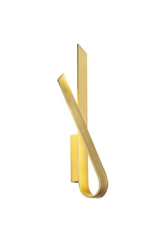 C-Lighting Wish Wall Lamp, 1 x 12W LED, 3000K, 840lm, Sand Gold, 3yrs Warranty - 28934
