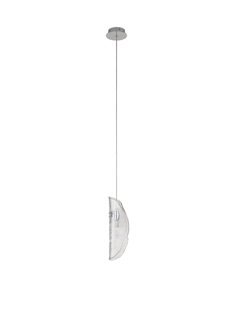 Load image into Gallery viewer, C-Lighting Zamicah Pendant 2m, 1 x G9, Polished Chrome/Clear Glass - 33175
