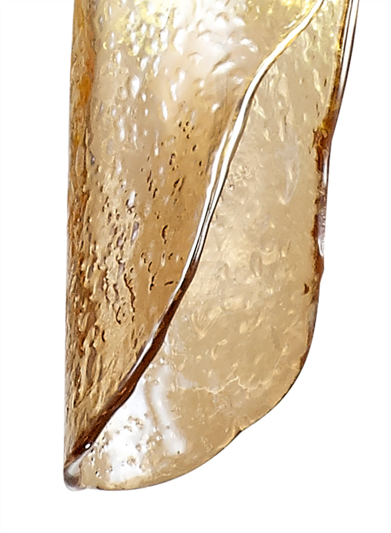Load image into Gallery viewer, C-Lighting Zamicah Pendant 2m, 1 x G9, Polished Chrome/Amber Glass - 33176
