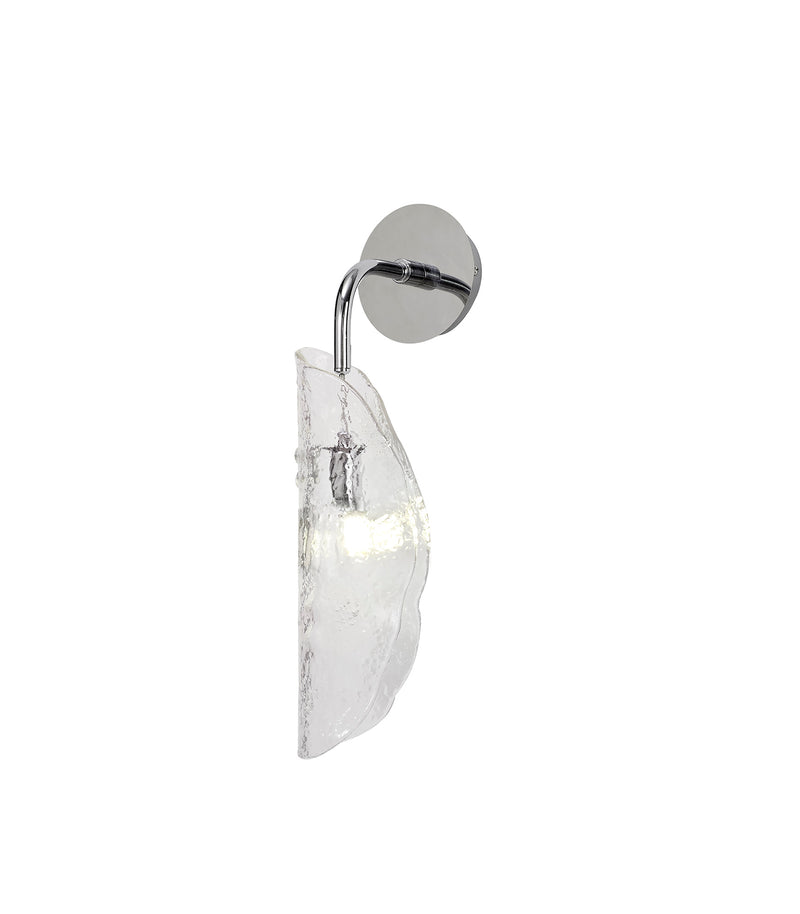 Load image into Gallery viewer, C-Lighting Zamicah Wall Light, 1 x G9, Polished Chrome/Clear Glass - 33179
