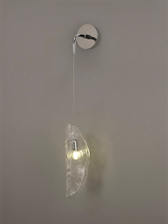 C-Lighting Zamicah Wall Light, 1 x G9, Polished Chrome/Clear Glass - 33179