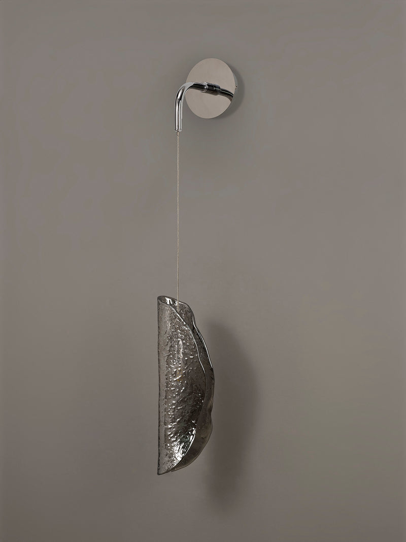 Load image into Gallery viewer, C-Lighting Zamicah Wall Light, 1 x G9, Polished Chrome/Smoked Glass - 33181
